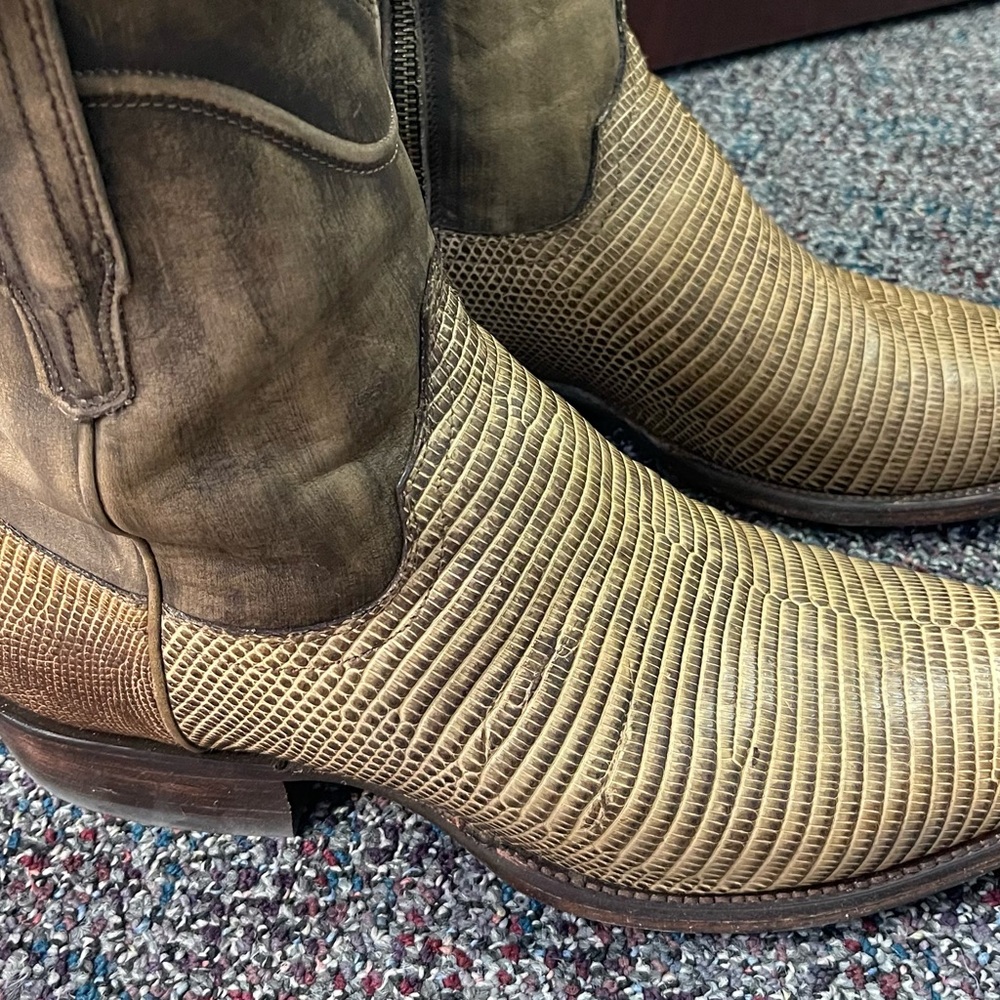 Tecovas Nick 11.5D Relic Lizard HARD TO FIND!